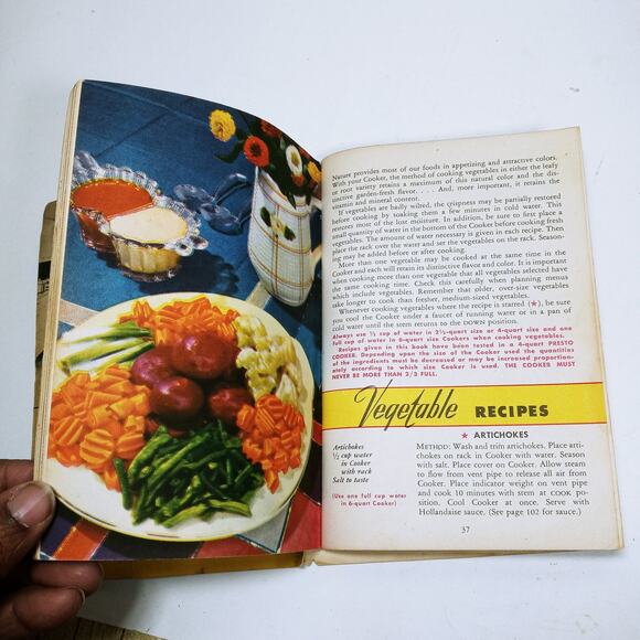 Vintage National Presto Cooker Model 40 Recipe Book Cookbook (4d) - Picture 7 of 9